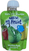 Nestlé Min Frukt 100% ávaxtasmoothie epli og pera 90 g