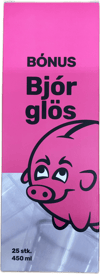 Bónus Bjórglös 25 stk 450 ml
