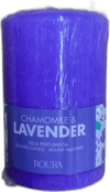 Roura ilmkerti með kamillu- og lavenderilmi