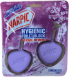 Harpic Active Fresh Lavender hreinlætis salernisblokk 2 x 40 g