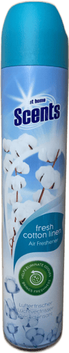 At Home Scents ferskur bómullarlín loftfrískari 400 ml