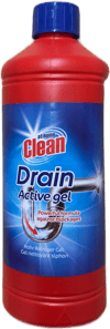 At Home Clean virkt gel fyrir niðurföll 1 l
