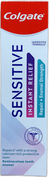 Colgate Sensitive tafarlaus linun, viðgerð + styrking glerungs 75 ml