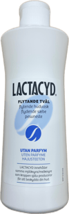 Lactacyd fljótandi sápa án ilmefna 500 ml