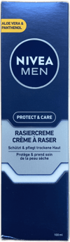 Nivea Men Protect & Care rakkrém með aloe vera og panþenóli 100 ml