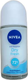 Nivea Dry Fresh svitaeyðir 72 klst. Dual Protect 50 ml