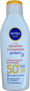 Nivea Sun Sensitive tafarlaus vörn SPF50+ 200 ml