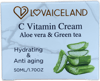 Lovaiceland C-vítamín krem með aloe vera og grænu tei 50 ml