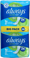 Always Ultra Day Normal dömubindi 28 stk