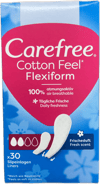 Carefree Cotton Feel Flexiform Fresh Scent nærbuxnainnlegg 30 stk