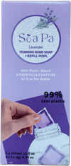 Sea Pa freyðandi lavender-handsápa + áfyllingarhylki 325 ml