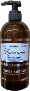 Gunry Lyonnais lúxus handsápa með sítrónuverbenu 500 ml