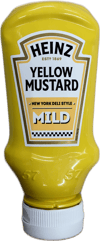 Heinz gult sinnep að hætti New York Deli, milt, 240 g