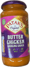 Patak's upprunaleg mild smjörkjúklingasósa 450 g