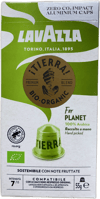 Lavazza Tierra For Planet Bio-Organic lífræn úrvalsblanda kaffihylki 55 g