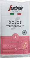 Segafredo Zanetti Dolce dökkristað síukaffi 450 g