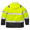 Fristads Regnjakki HiViz gu/sv CL3