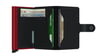 Secrid Miniwallet - Matte Black/Red