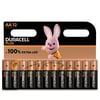 Duracell plús AA 12 stk