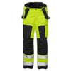 Fristads Airtech vetrarbuxur HiViz gular/svartar