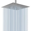 Lúxus Sturtuhaus Ferkantaður - Rain Fall Showerhead