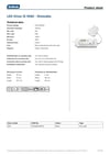 LED DRIVER DIMMABLE Fyrir Nordtronic undirskápaljós