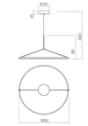 Orbit 80cm hangandi gull