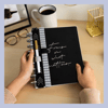 The Happy Planner – Teygja fyrir dagbækur - Svartur og silfur