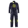 Fristads samfestingur navy/HiViz gulur, eldtefjandi