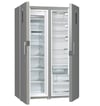 Gorenje stál frystiskápur 185 cm - Led skjár