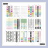 The Happy Planner límmiðar – Bjart fjármál