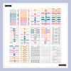 The Happy Planner límmiðar – Tékklistar og venjur