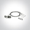 Suspension kit for led panels