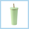 Stál glas með röri – 13 litir