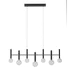 Bolla 7* Linear hangandi ljós Svart