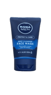 Nivea Men Protect & Care djúphreinsandi andlitsþvottur með aloe vera 100 ml