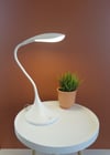 One light Hvítt Borðlampi 5W LED með snerti dimmer