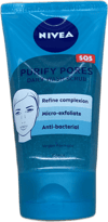 Nivea SOS Purify Pores daglegur hreinsiskrúbbur 150 ml