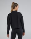 TYR Waffle Cropped Pullover Peysa