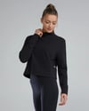 TYR Waffle Cropped Pullover Peysa