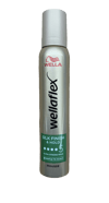 Wella Wellaflex Silkiáferð og hald mjög sterkt hármús 200 ml