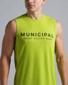 4:AM CLUB Tank Lime