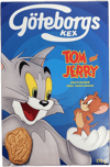 Göteborgs Kex Tom & Jerry kexfígúrur með vanillubragði 175 g