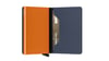 Secrid Slimwallet - Matte Nightblue/Orange