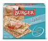 Burger hrökkbrauð blár