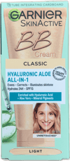 Garnier SkinActive BB-krem Classic Hyaluronic Aloe allt-í-einu ljós SPF15 50 ml