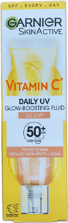 Garnier SkinActive C-vítamín daglegur UV ljómaaukandi vökvi SPF 50+ 40 ml