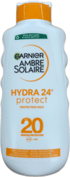 Garnier Ambre Solaire Hydra 24H Protect verndandi sólmjólk SPF 20 200 ml