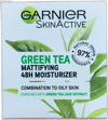 Garnier SkinActive Grænt te mattandi 48 klst. rakakrem 50 ml