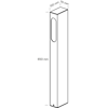 BELINA BOLLARD, 230VAC - 3000K